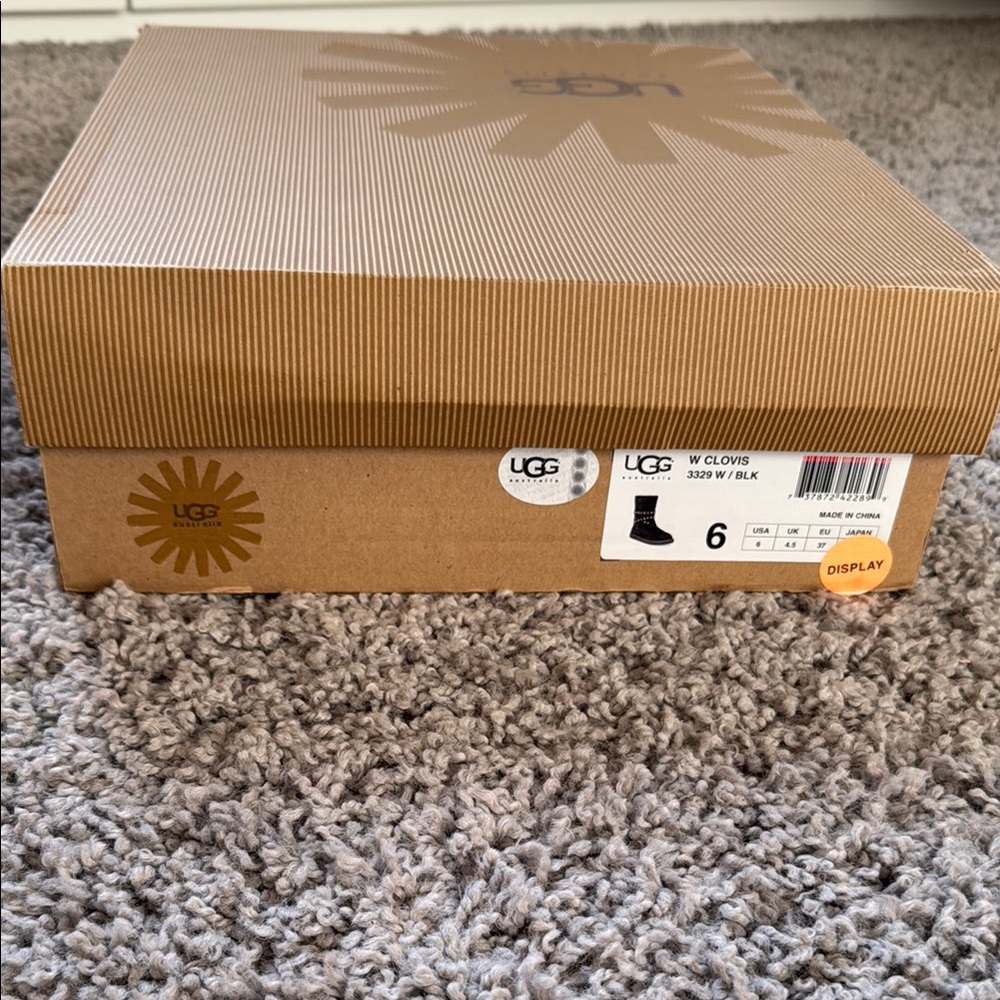 UGG Black Luxe Comfort Boots